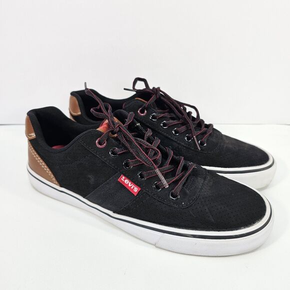 Levi's Other - Levi's Miles Men's Sneakers Size 8 1/2 8.5 Black & Brown